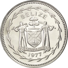 BELIZE, 50 Cents, 1977, Franklin Mint, KM #50, MS(65-70), Copper-Nickel, 27.7,..