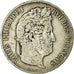 Coin, France, Louis-Philippe, 5 Francs, 1837, Rouen, VF(20-25), Silver