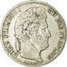Coin, France, Louis-Philippe, 5 Francs, 1837, Rouen, VF(20-25), Silver