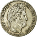 Moneta, Francia, Louis-Philippe, 5 Francs, 1837, Paris, MB, Argento, KM:749.1