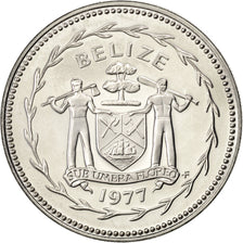 BELIZE, 50 Cents, 1977, Franklin Mint, KM #50, MS(65-70), Copper-Nickel, 27.7,..