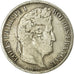 Moeda, França, Louis-Philippe, 5 Francs, 1831, Rouen, VF(20-25), Prata