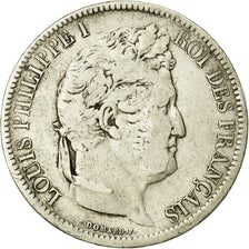 Münze, Frankreich, Louis-Philippe, 5 Francs, 1831, Rouen, S, Silber, KM:745.2
