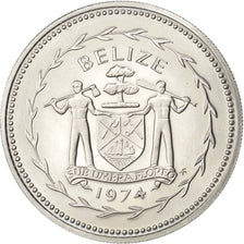 Belize, 50 Cents, 1974, KM #42, MS(65-70), Cupro-nickel, 9.22