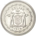 Belize, 50 Cents, 1974, KM #42, MS(65-70), Cupro-nickel, 9.22
