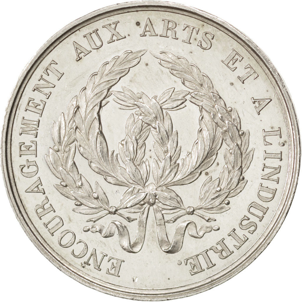 France, Trades, Token, 1839, AU(55-58), Silver, 12.64