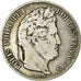 Moneta, Francia, Louis-Philippe, 5 Francs, 1842, Strasbourg, MB, Argento