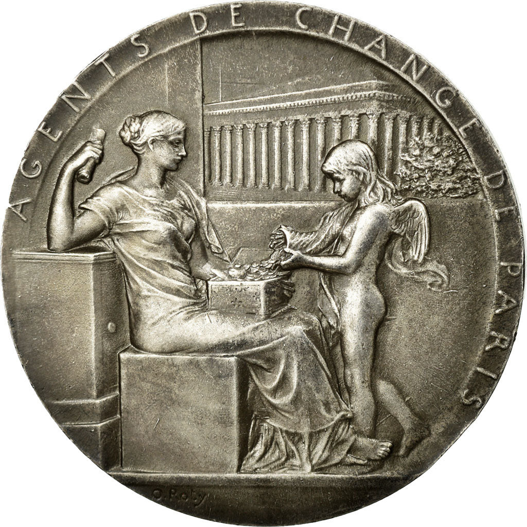 France, Token, Bank, AU(55-58), Silver