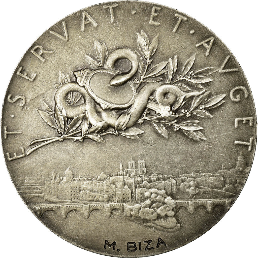 France, Token, Bank, AU(55-58), Silver