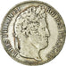 Coin, France, Louis-Philippe, 5 Francs, 1842, Rouen, VF(20-25), Silver
