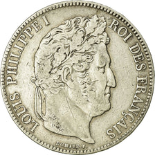 Coin, France, Louis-Philippe, 5 Francs, 1839, Paris, VF(20-25), Silver