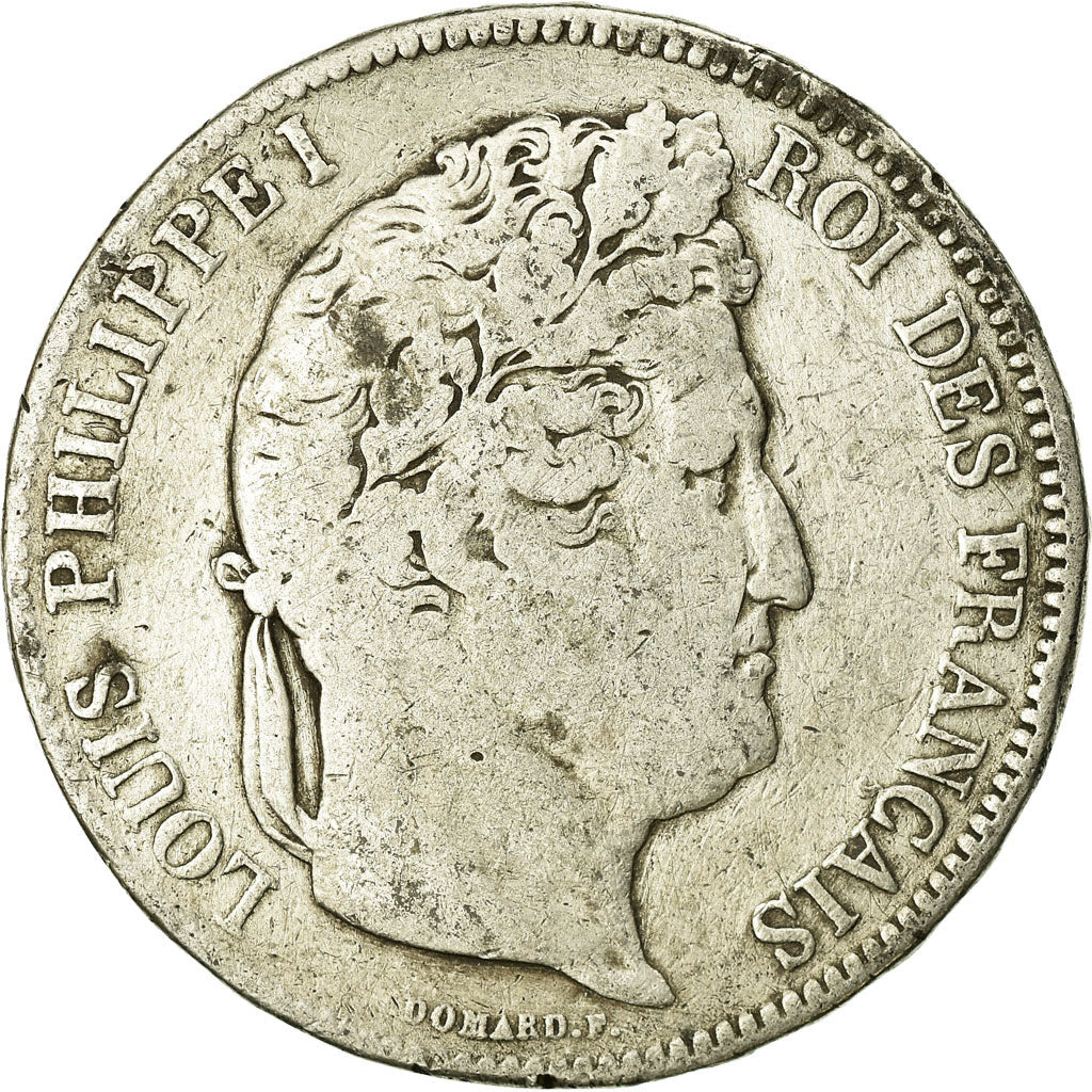 Coin, France, Louis-Philippe, 5 Francs, 1832, Limoges, VF(20-25), Silver