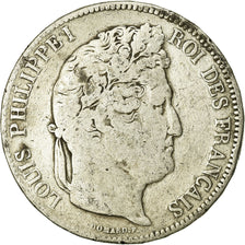 Coin, France, Louis-Philippe, 5 Francs, 1832, Limoges, VF(20-25), Silver