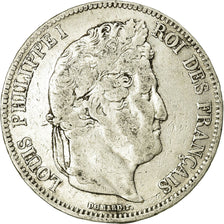 Coin, France, Louis-Philippe, 5 Francs, 1832, Toulouse, VF(20-25), Silver