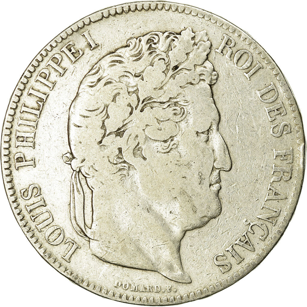 Monnaie, France, Louis-Philippe, 5 Francs, 1832, Lille, TB, Argent, Gadoury:678