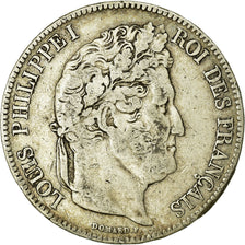 Coin, France, Louis-Philippe, 5 Francs, 1832, Paris, VF(20-25), Silver