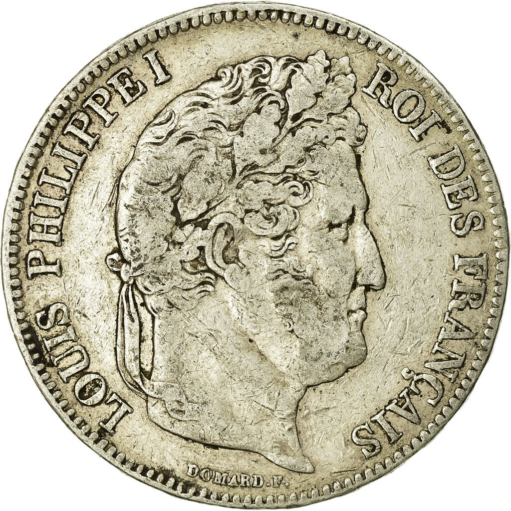 Monnaie, France, Louis-Philippe, 5 Francs, 1832, Paris, TB, Argent, Gadoury:678