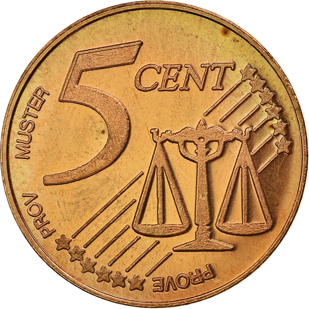 Ungheria, 5 Euro Cent, 2004, SPL, Rame