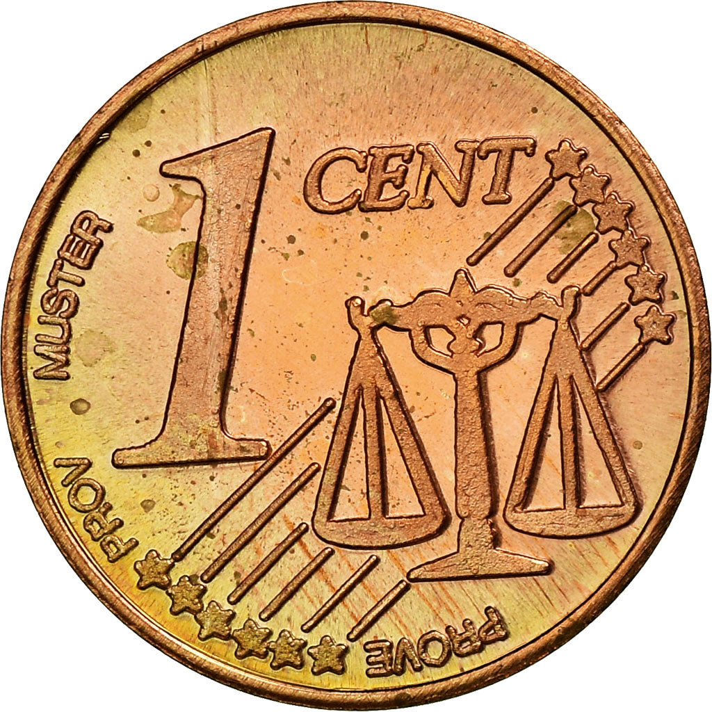Węgry, Euro Cent, 2004, MS(63), Miedź
