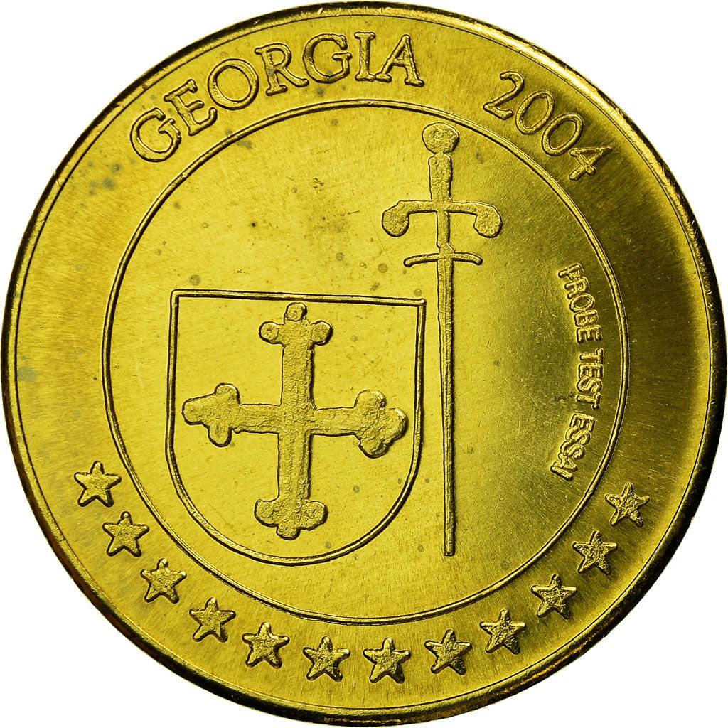 Georgia, 50 Euro Cent, 2004, SPL, Ottone