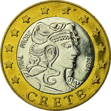 Crete, 2 Euro, 2004, UNZ, Bi-Metallic