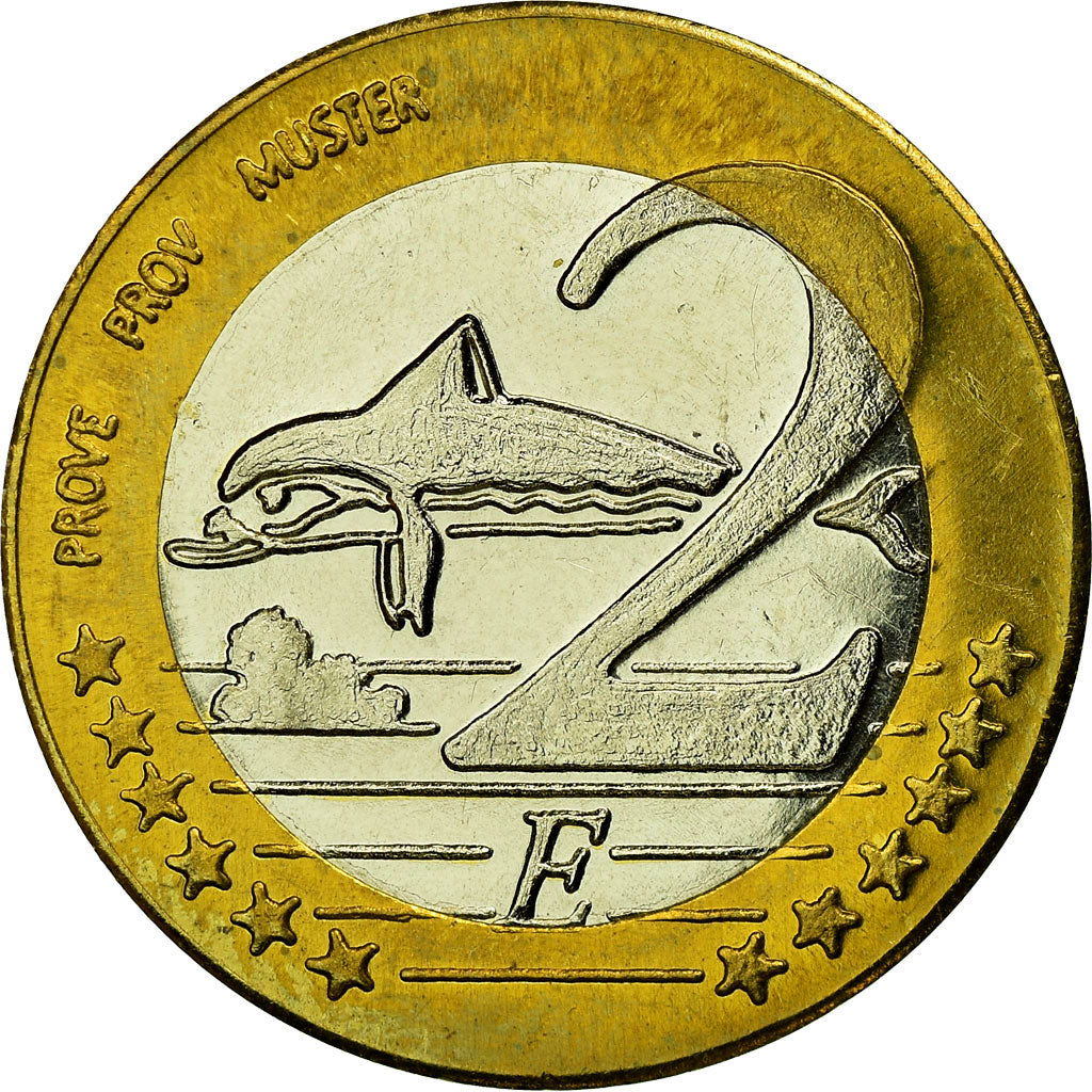 Crete, 2 Euro, 2004, UNZ, Bi-Metallic