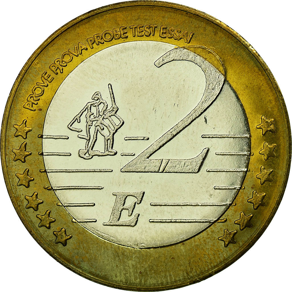 Armenia, 2 Euro, 2004, UNZ, Bi-Metallic