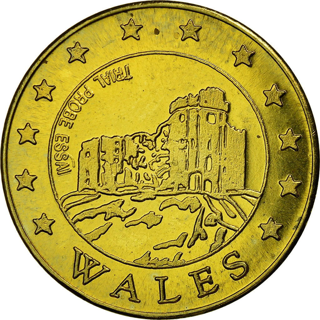 Groot Bretagne, 50 Euro Cent, 2004, Wales, UNC-, Tin