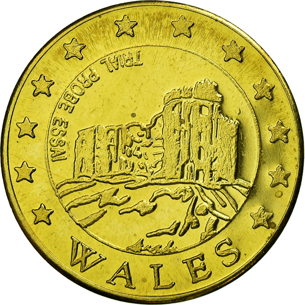 Great Britain, 20 Euro Cent, 2004, Wales, MS(63), Brass