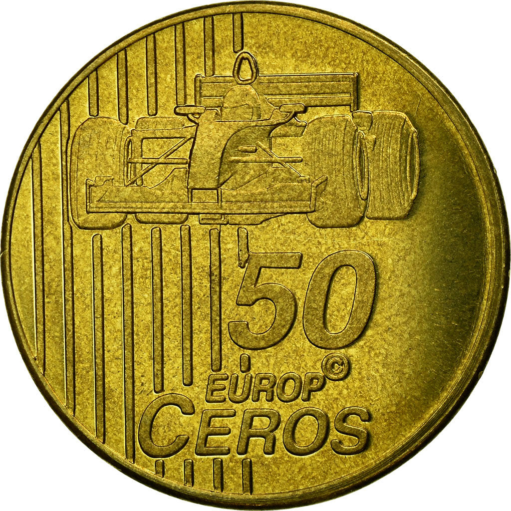 Zwitserland, 50 Euro Cent, 2003, UNC-, Tin