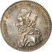 France, Royal, Token, 1756, AU(55-58), Silver, Feuardent #7946, 12.00