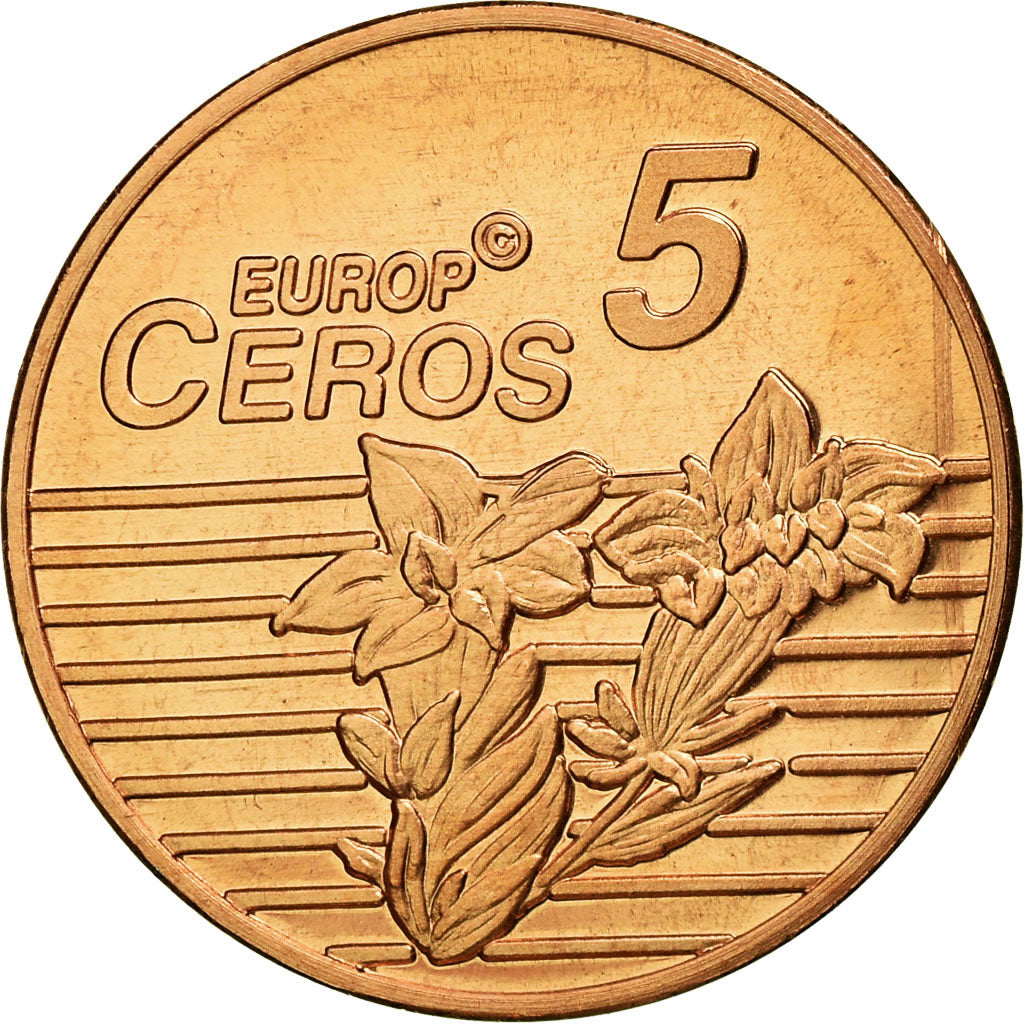 Zwitserland, 5 Euro Cent, 2003, UNC-, Koper