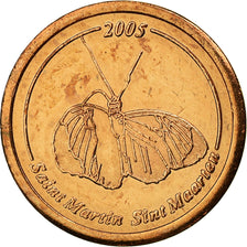 France, Euro Cent, 2005, Saint-Martin, MS(63), Copper
