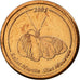France, Euro Cent, 2005, Saint-Martin, MS(63), Copper