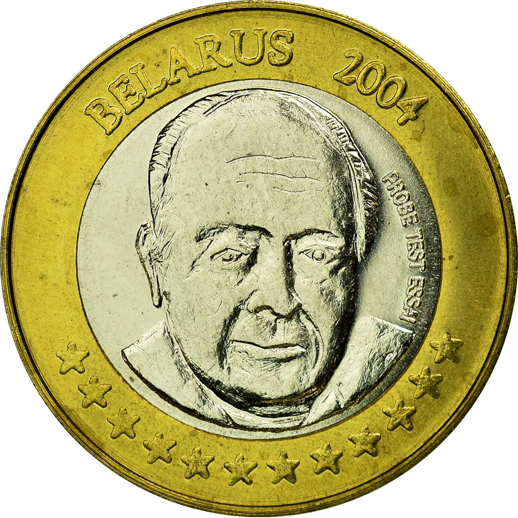 Bielorrusia, 2 Euro, 2004, SC, Bimetálico