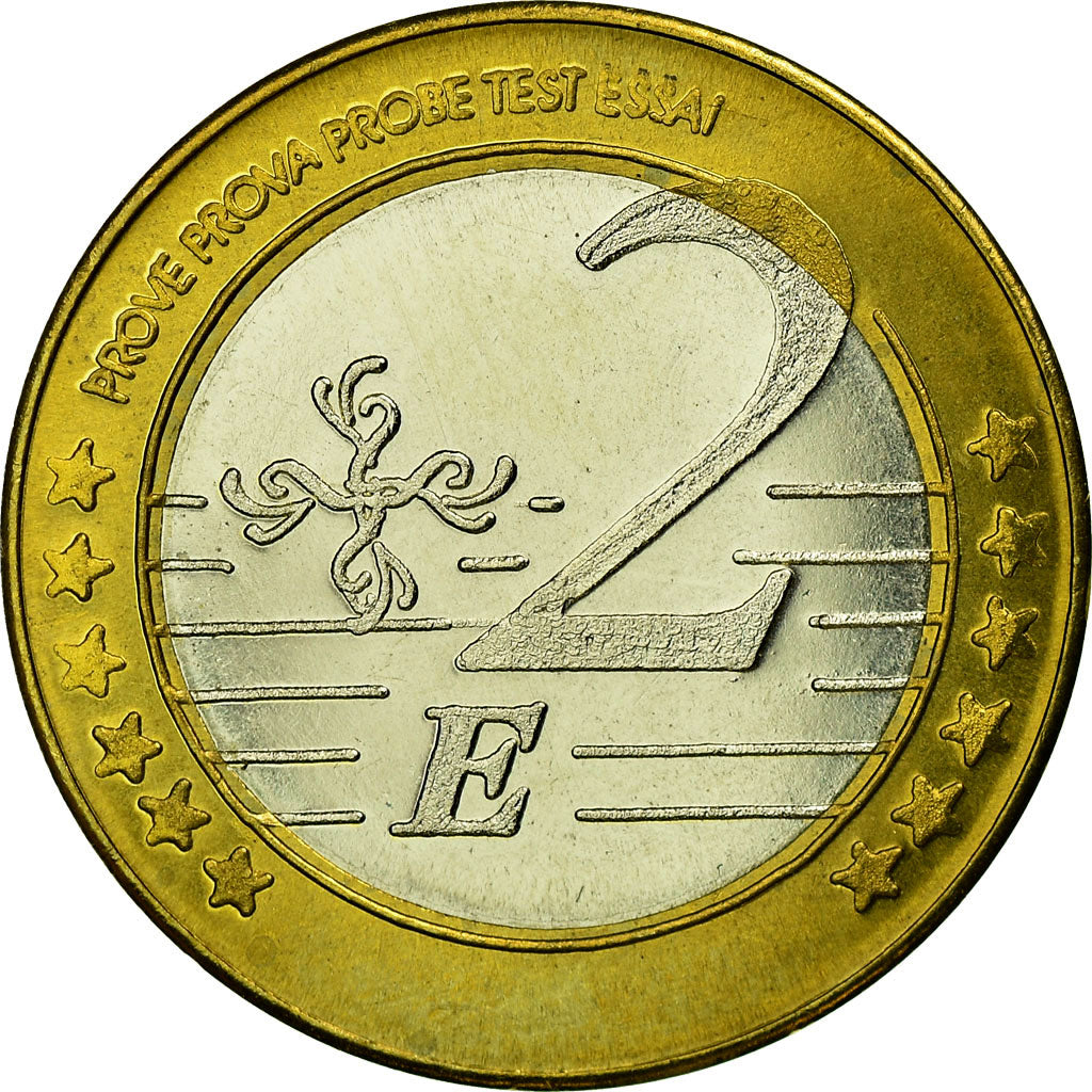 Bielorrusia, 2 Euro, 2004, SC, Bimetálico