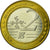 Białoruś, 2 Euro, 2004, MS(63), Bimetaliczny