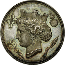 France, Token, Instruction and Education, 1866, MS(63), Silver