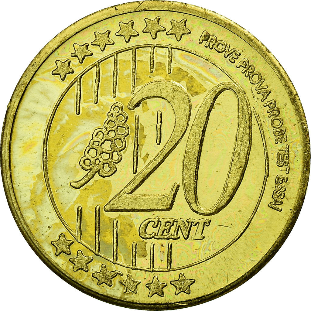 Spagna, 20 Euro Cent, 2004, Canary Islands, SPL, Ottone