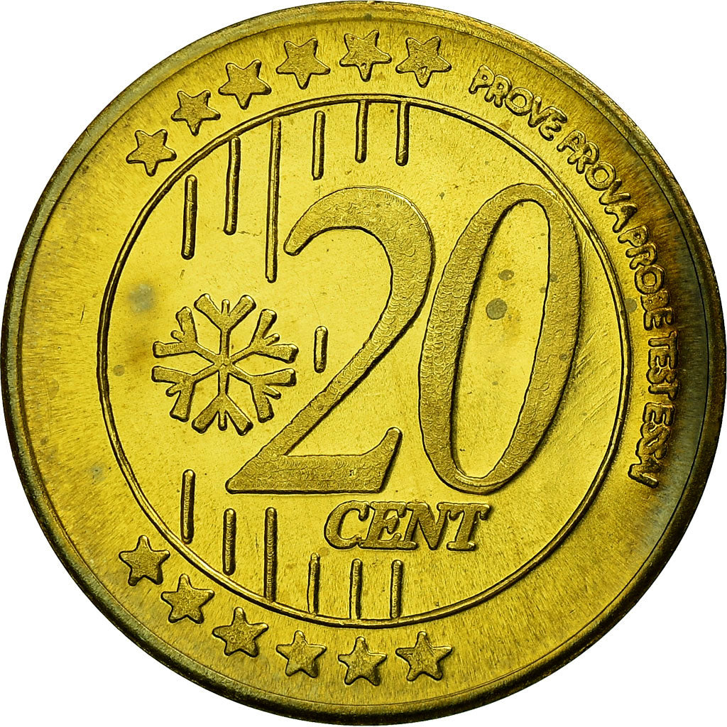Oekraïne, 20 Euro Cent, 2004, UNC-, Tin