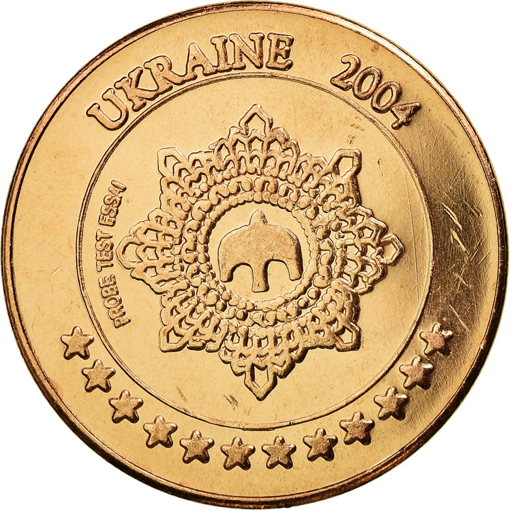 Ukraine, 5 Euro Cent, 2004, UNZ, Kupfer