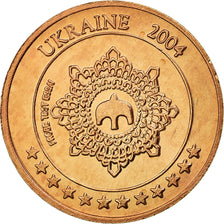 Ucraina, 2 Euro Cent, 2004, SPL, Rame