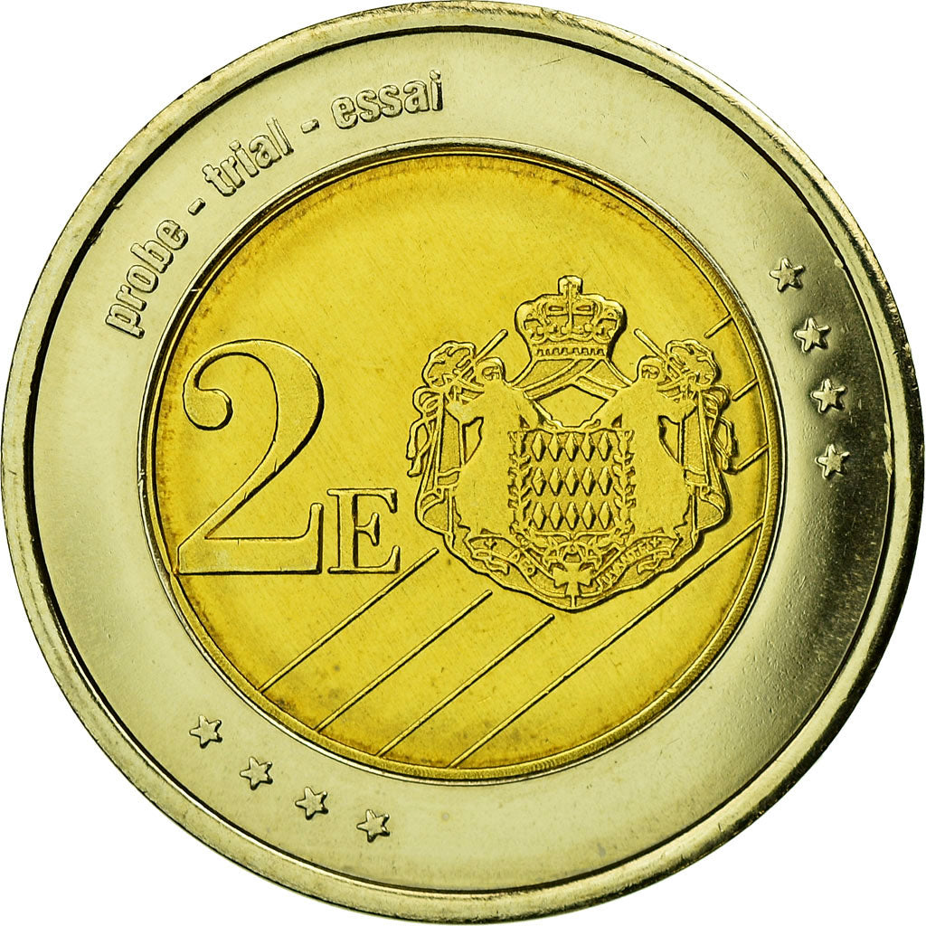 Monaco, 2 Euro, Prince Albert, 2006, MS(63), Bi-Metallic