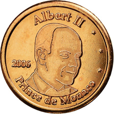 Monaco, 2 Euro Cent, Prince Albert, 2006, UNZ, Kupfer