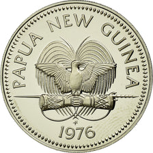 Coin, Papua New Guinea, 20 Toea, 1976, MS(65-70), Copper-nickel, KM:5
