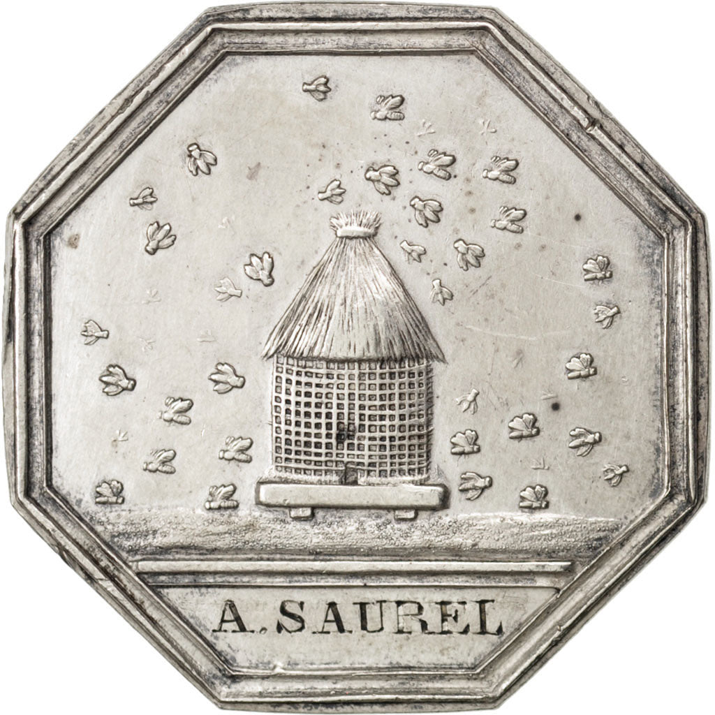 France, Trades, Token, AU(55-58), Silver, 12.94