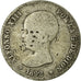 Coin, Spain, Alfonso XIII, 50 Centimos, 1892, Madrid, VF(20-25), Silver, KM:690