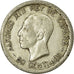 Coin, Spain, Alfonso XIII, 50 Centimos, 1926, Madrid, VF(30-35), Silver, KM:741