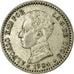 Coin, Spain, Alfonso XIII, 50 Centimos, 1904, Madrid, EF(40-45), Silver, KM:723