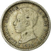 Coin, Spain, Alfonso XIII, 50 Centimos, 1904, Madrid, VF(30-35), Silver, KM:723